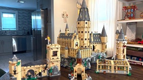 The Massive LEGO Hogwarts Castle Set Is Still a Build in Progress